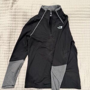 The North Face Black Jacket with Gray Accents